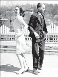  ?? Photo courtesy of Bob Williams ?? Nadine and her friend Don Howard won this dance contest in the early 1940s at the old Dance Pavilion on the edge of Lake Bella Vista.