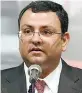  ??  ?? Cyrus Mistry