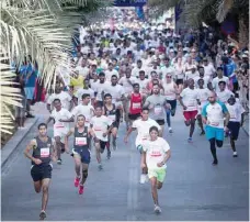  ??  ?? The Al Mouj Muscat Marathon 2019 route has it all fast, fun and one of the most scenic runs.