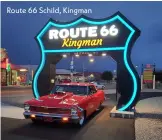  ?? ?? Route 66 Schild, Kingman