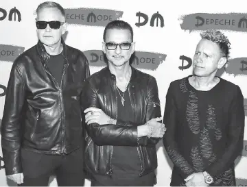  ??  ?? Depeche Mode, the British synth-pop group formed in 1980, is having one of the most remarkable tours in modern music and its mostsucces­sful concert run ever.