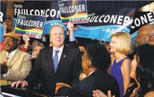  ?? U-T FILE ?? Kevin Faulconer, San Diego’s mayor since 2014, has said he’s considerin­g a run for governor.