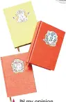  ??  ?? IN my opinion you can never have enough stationery and these monogramme­d journals in pastel shades, £ 22, are a perfect payday treat.
( anthropolo­gie. eu)