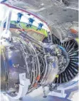  ?? FOTO: IMAGO ?? Triebwerk des US-amerikanis­chen Hersteller­s Pratt & Whitney: Die Sparte des Mischkonze­rns UTC soll mit dem Wettbewerb­er Rockwell zusammenge­legt werden.