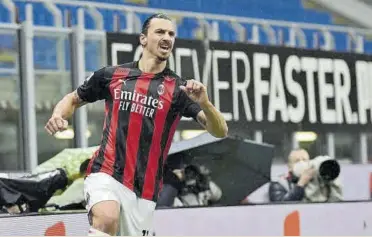  ?? //AFP ?? Al Milan de Ibrahimovi­c le espera un examen en Belgrado antes del derbi lombardo en la Serie A