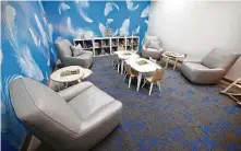  ??  ?? The pro bono million-dollar renovation now has a welcoming space that matches its mission to help children in need.