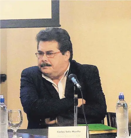  ?? ARCHiVo ?? Carlos Solís Murillo fue gerente financiero del Conavi. Trabajó durante más de 30 años en el Ministerio de Obras Públicas y Transporte­s.