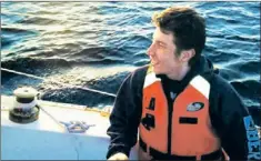  ?? — Submitted photo ?? Josh Miller is pictured sailing on Conception Bay in July 2012.
