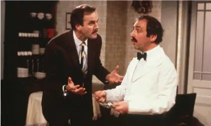  ?? John Cleese and Andrew Sachs in Fawlty Towers. Photograph: PA ??