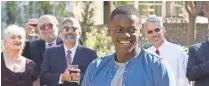  ?? UNIVERSAL ?? Chris (Daniel Kaluuya) arrives for a curious get-together in “Get Out.”