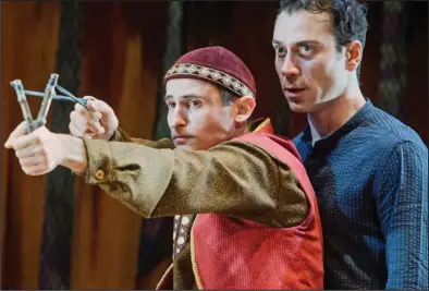  ??  ?? Afghan saga: Andrei Costin as Hassan and Ben Turner as Amir in The Kite Runner