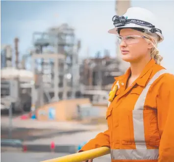  ??  ?? OIL INDUSTRY GIANT: Refinery operator Rikki van Genert at Viva Energy Geelong’s facility. The float of the company, valued at up to $6.2 billion, will be the biggest since Medibank Private in 2014.