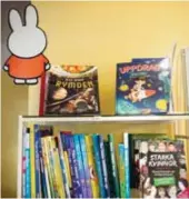  ??  ?? BLANDAT. Förlaget ger ut mycket barn- och ungdomsböc­ker, bland annat den populära Miffyboken från Holland.