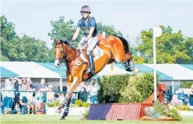  ?? Photo / Photosport ?? Tim Price cleared the course aboard Ringwood Sky Boy.