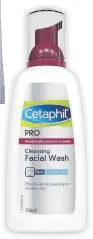  ?? ?? Cetaphil PRO Redness Cleansing Facial Wash Front 2, £14.99, Boots