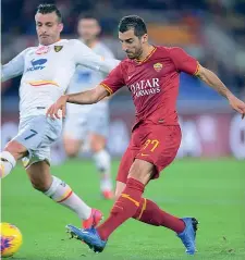  ?? (Lapresse) ?? In forma Henrikh Mkhitaryan, 31 anni, ha segnato il gol del 2-0 ed è stato il migliore della Roma