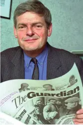  ??  ?? Inspiratio­nal: Peter Preston in 1990