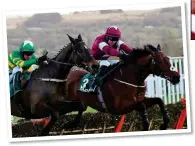  ??  ?? JUMP FOR JOY: Cheltenham begins on March 16