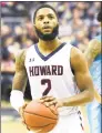  ?? Mitchell Layton / Getty Images ?? Howard’s RJ Cole takes a foul shot against Georgetown on Dec. 29 in Washington.