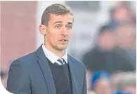  ??  ?? Killie’s head of football operations, James Fowler