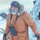  ?? NETFLIX ?? George Clooney is a scientist in the Arctic trying to save some Earth-bound astronauts in “The Midnight Sky.”