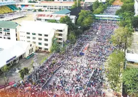  ?? / GIKAN SA FB POST SA BASILICA MINORE DEL STO NIñO ?? ■ SOLEMN FOOT PROCESSION: Ang bagang duot sa mga deboto nga ning-apil sa Solemn Foot Procession niadtong Sabado, Enero 20, 2024.