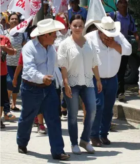  ?? CORTESÍA ?? Nuvia Mayorga Delgado, candidata al Senado de la República.