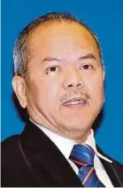  ??  ?? Datuk Dr Mohd Gazali Abas