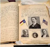  ?? Tribune News Service ?? ■ Adele Quinette’s six grandchild­ren decided to donate her diary documentin­g her experience at the 1904 World’s Fair to the Missouri Historical Society. Adele wrote the diary when she was 16.