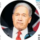  ?? Mark Mitchell ?? Winston Peters — the greatest orator of his age and he knew the power of silence. Photo /