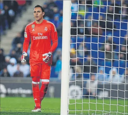  ?? FOTO: MORATA Keylor Navas ?? no piensa abandonar el Real Madrid aunque llegue otro portero en verano