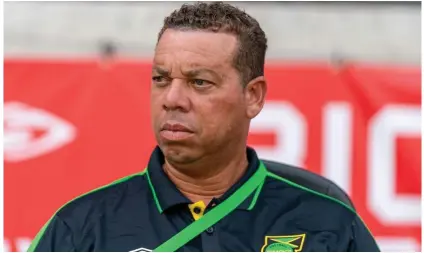  ?? Photograph: Brad Smith/ISI Photos/Getty Images ?? Hubert Busby Jr is currently the head coach of the Jamaica women’s team.