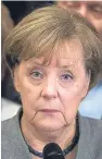  ??  ?? Angela Merkel