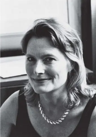  ??  ?? Jennifer Egan, New York City, 2010; photograph by Dominique Nabokov