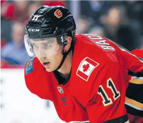  ?? DEREK LEUNG / GETTY IMAGES FILES ?? Calgary’s Mikael Backlund missed a pair of practices this week.