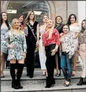  ??  ?? Candidatas a la Señora Ecuador 2019.