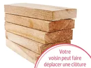  ??  ?? Votre voisin peut faire déplacer une clôture déjà en place afin d'en faire une constructi­on mitoyenne, à condition d'en assumer les coûts.