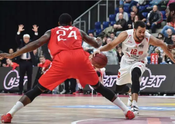  ?? FOTO BELGA ?? Ryan Anderson staat weer op het parket bij Port of Antwerp Giants. In de heenwedstr­ijd in Turkije was hij afwezig en gingen de Giants zwaar onderuit.