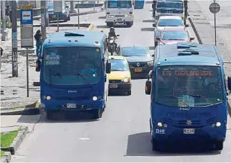  ?? CÉSAR MELGAREJO / ADN. ?? Con la llegada de más buses SITP se han suplido necesidade­s en varios sectores.