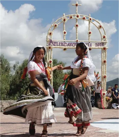  ?? AGENCIA ENFOQUE/ARCHIVO ?? Los danzantes realizarán un desfile un día previo al evento.