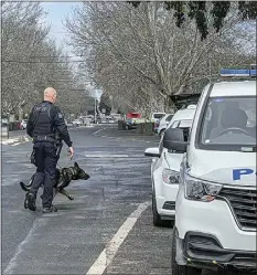  ?? PHOTO: DUBBO PHOTO NEWS. ?? The dog squad - these police dogs are so valuable, the unit has done an amazing job since one was deployed to the police district some years back,