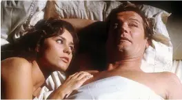  ?? ?? Out of date... 007 Roger Moore in 1979’s Moonraker with Lois Chiles