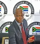  ?? Picture: Neil McCartney ?? HOT SEAT. Ex-Eskom boss Matshela Koko.