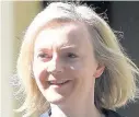  ??  ?? > Liz Truss has been appointed Chief Secretary to the Treasury