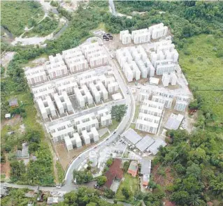  ?? FOTOS DIVULGAÇÃO ?? Vista aérea do Condomínio Vale da Banqueta, em Angra dos Reis: 100% de unidades vendidas