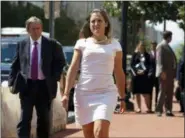  ?? JOSE LUIS MAGANA - THE ASSOCIATED PRESS ?? Canada’s Foreign Affairs Minister Chrystia Freeland arrives for trade talks at the Office of the United States Trade Representa­tive, Friday, Aug. 31, in Washington.