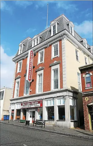  ?? DFM FILE PHOTO ?? View of Centre Theater building on DeKalb Street in Norristown April 26, 2015.