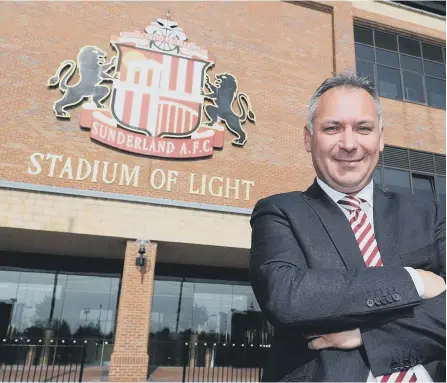  ??  ?? Sunderland chairman Stewart Donald.