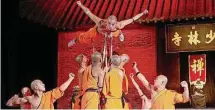  ?? Foto: PR ?? Körperbehe­rrschung im Einklang mit sich selbst: Der Kulturpala­st wird am Sonnabend zum chinesisch­en Kloster.