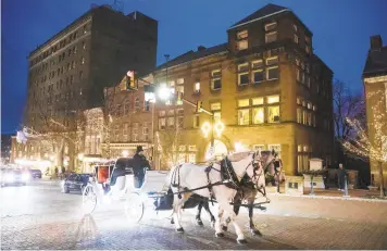  ?? ?? Travel back in history to celebrate the holidays with a number of programs hosted by Bethlehem Historic Museums & Sites. MATT ROURKE/ AP